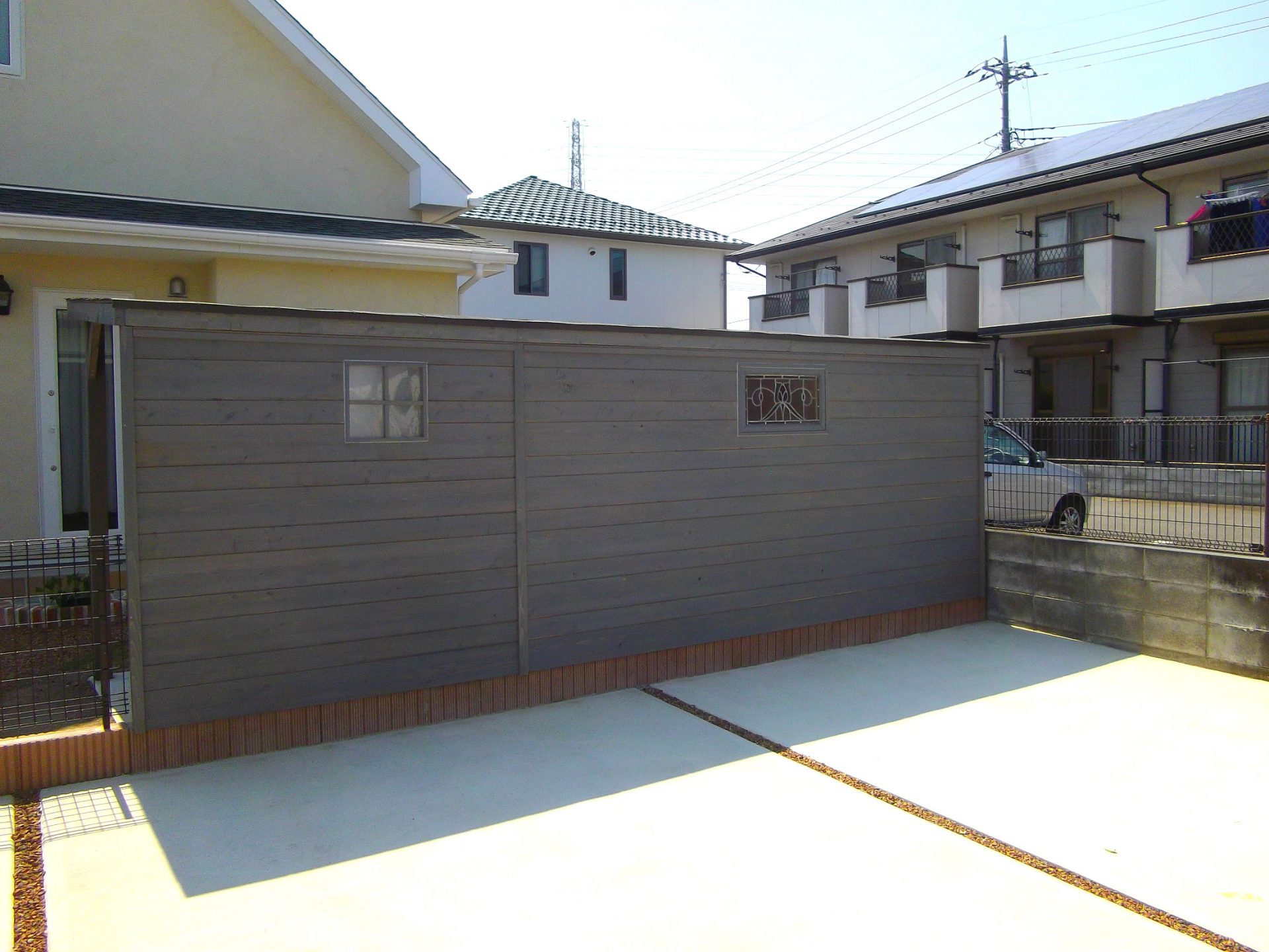 物置兼作業小屋のオーダーメイド物置 有限会社abcガーデンズ 群馬県高崎市のガーデンセンター エクステリアデザイン